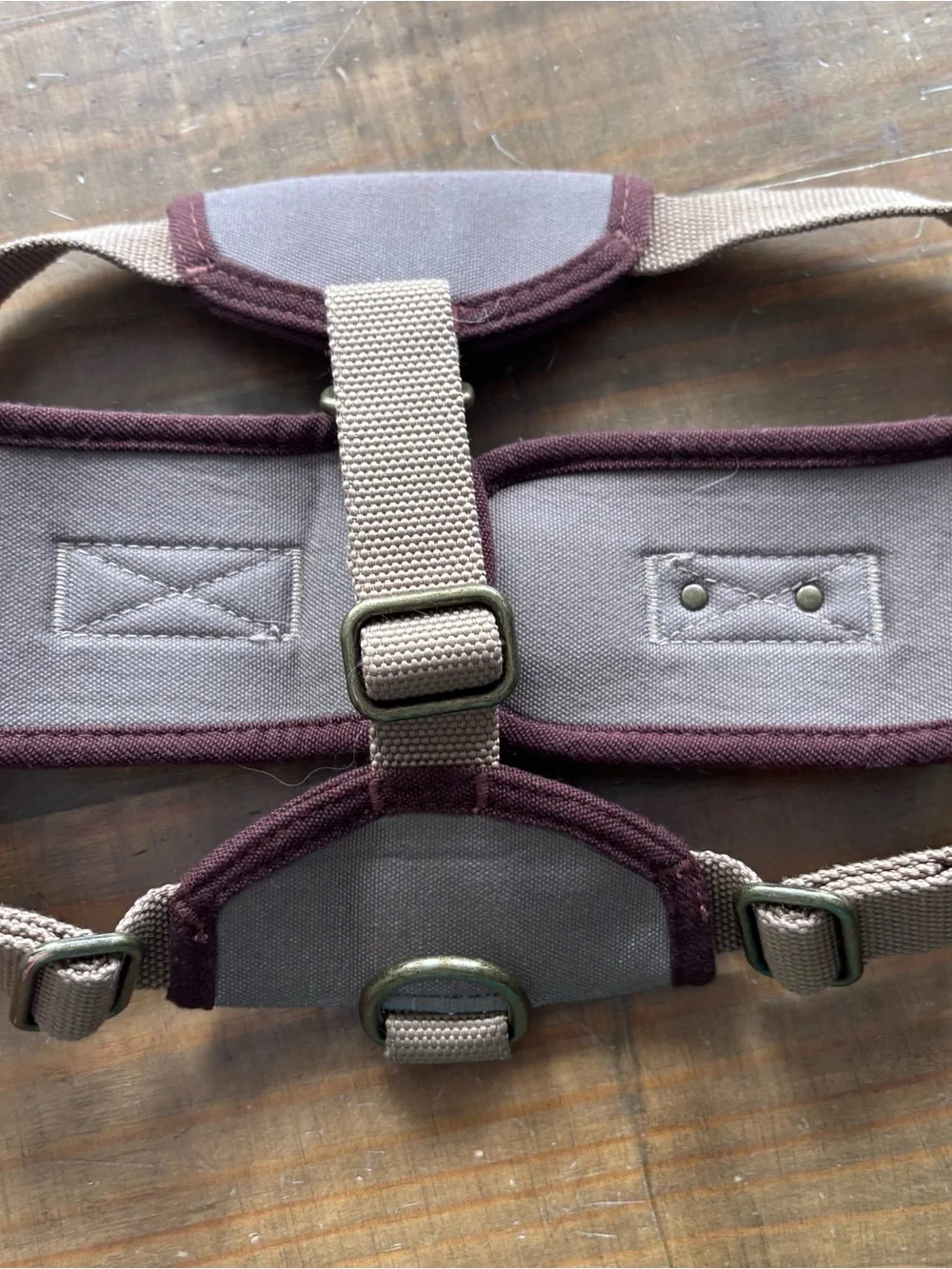 Reddy Canvas Step-In Dog Harness-Size Medium-Tan/Brown